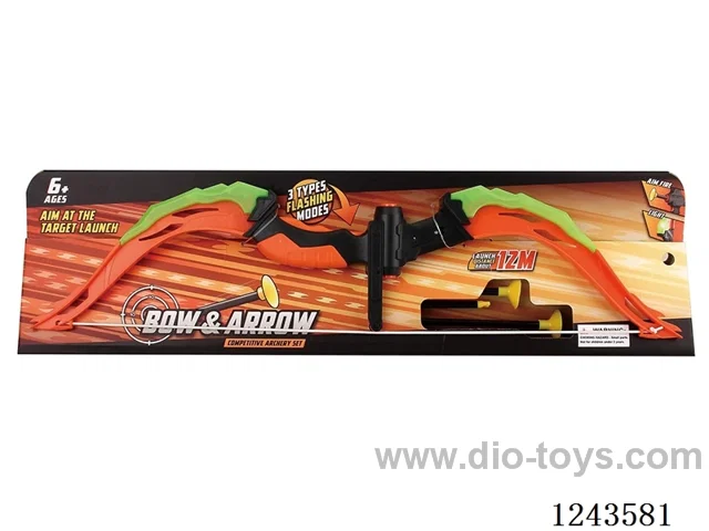 Electrified bow and arrow without quiver