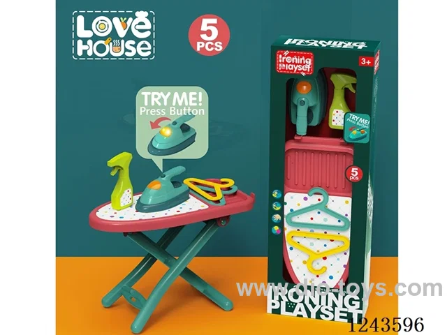 Ironing Board Set (Iron included Battery)