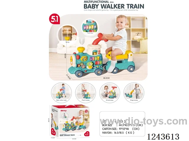 Steam Train Walker 5-in-1 not Included Battery (Blue)