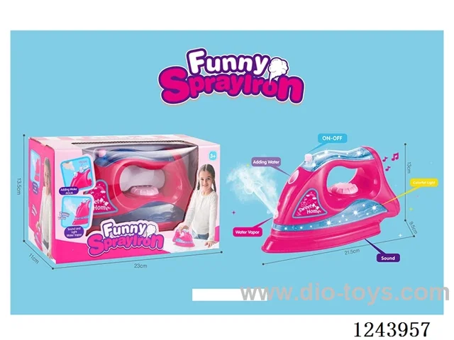 Iron with spray not included battery