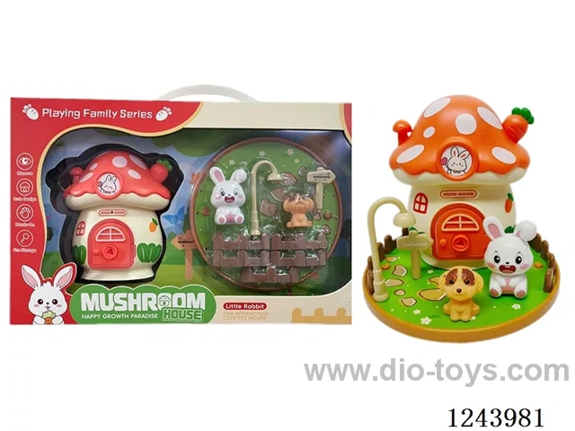 DIY Mushroom House Set