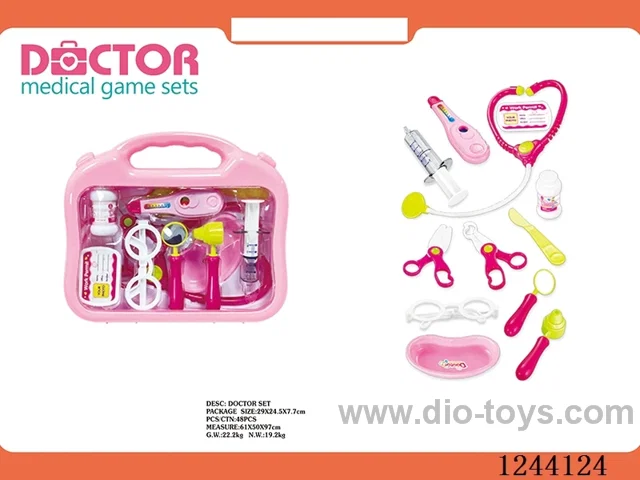 Doctor's tool combo set (no function) pink