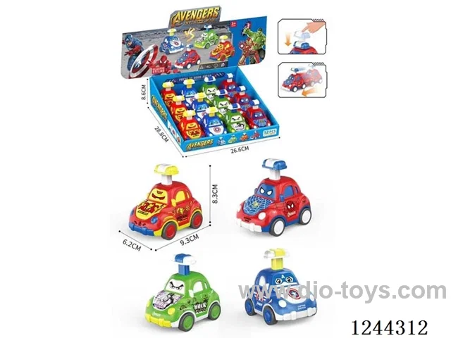 Avengers press car 12PCS