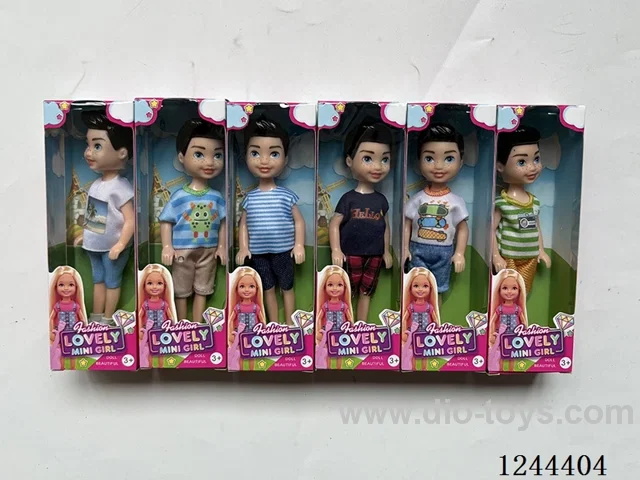 5 inch doll/6 mixed