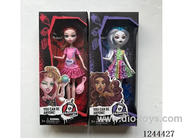 9 inch 11 jointed monster doll/2 mixed