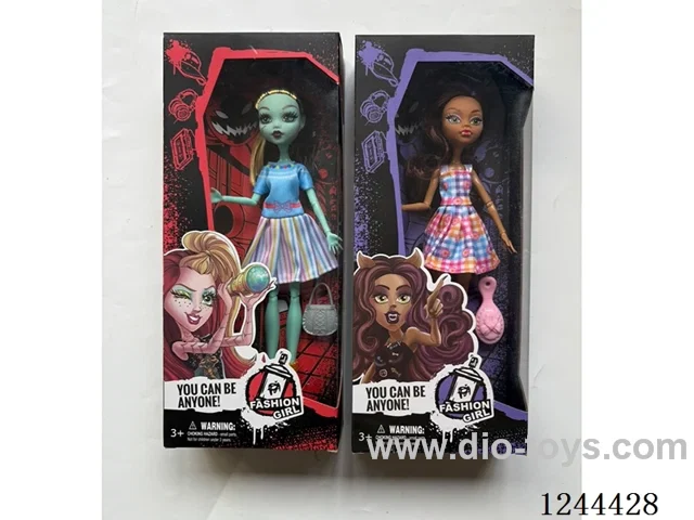 9 inch 11 jointed monster doll/2 mixed