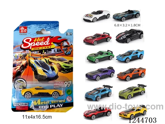 1:64 free wheel alloy car