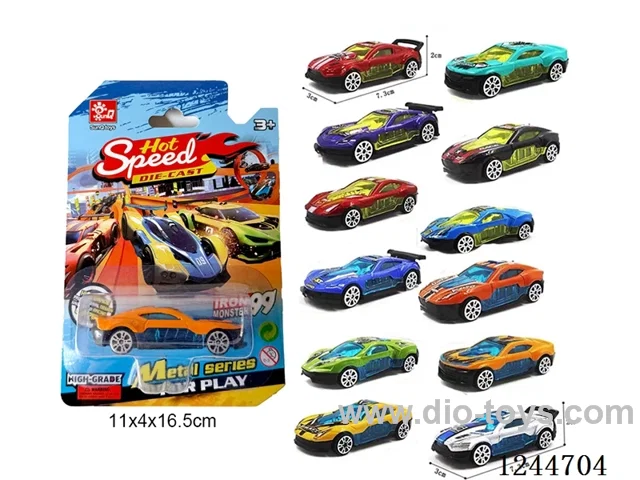1:64 free wheel alloy car