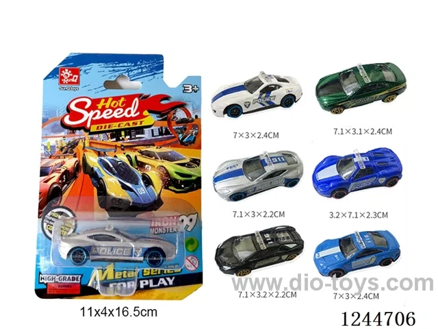 1:64 free wheel alloy car