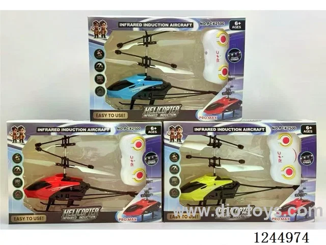 RC aircraft with light+ handle