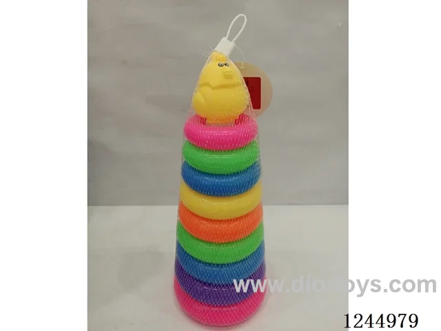 (GCC)9-layers Alphabet rainbow ring