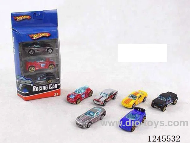 free wheel alloy car 6 mixed
