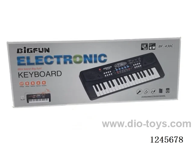37-key electronic organ with microphone/audio cable /USB cable