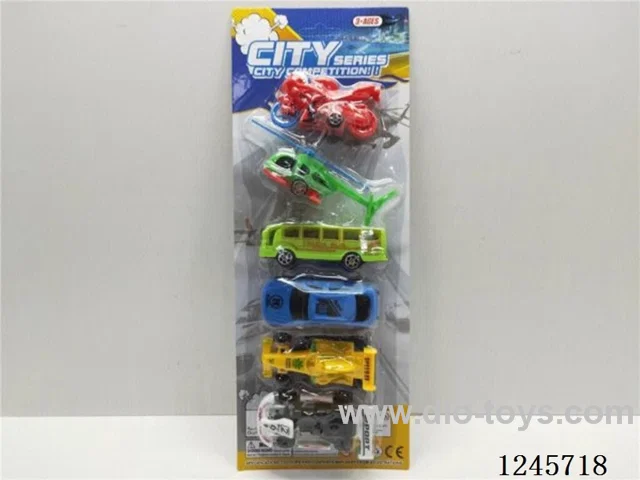 6PCS pull-back toys