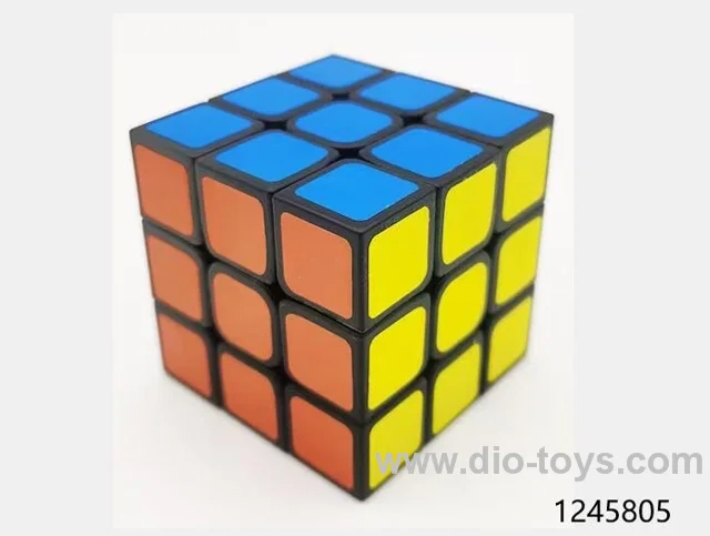 5.3cm Black-Backed Sticker Rubik's Cube