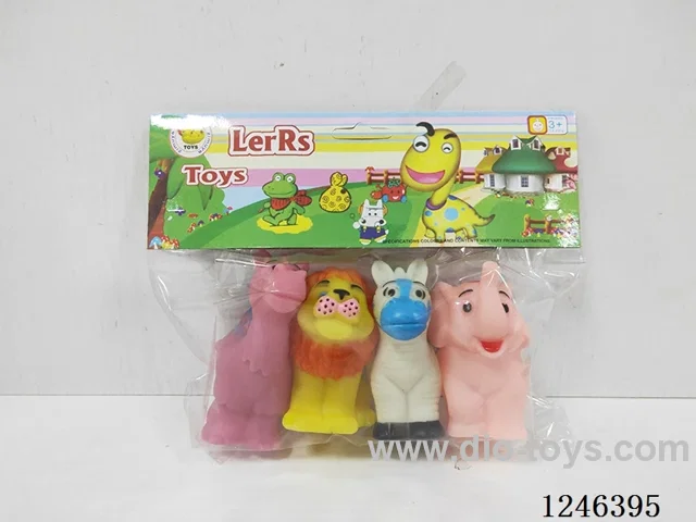 Rubber-moulded Forest Animals