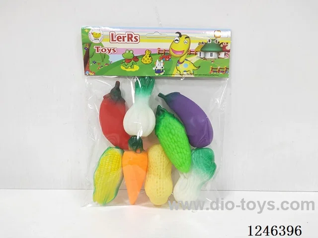 Rubber-moulded 8 Mini Vegetables