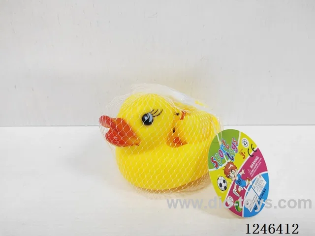 Rubber-moulded Small Parent and Baby Ducks