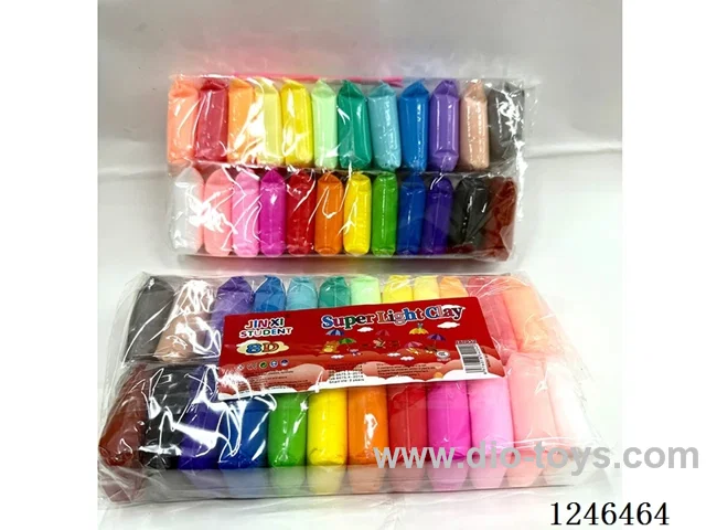 24-Colour Ultra-Light Clay with Tools