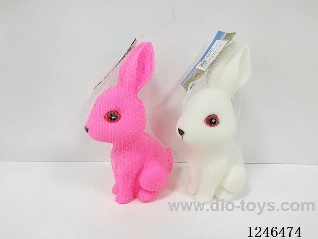 Rubber-moulded Vocal Rabbit (4 Colours)