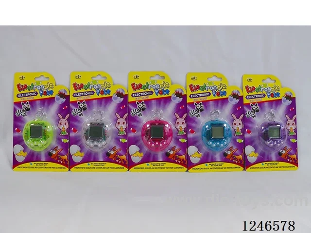 Electronic pet machine with beaded chain included battery 2*AG13