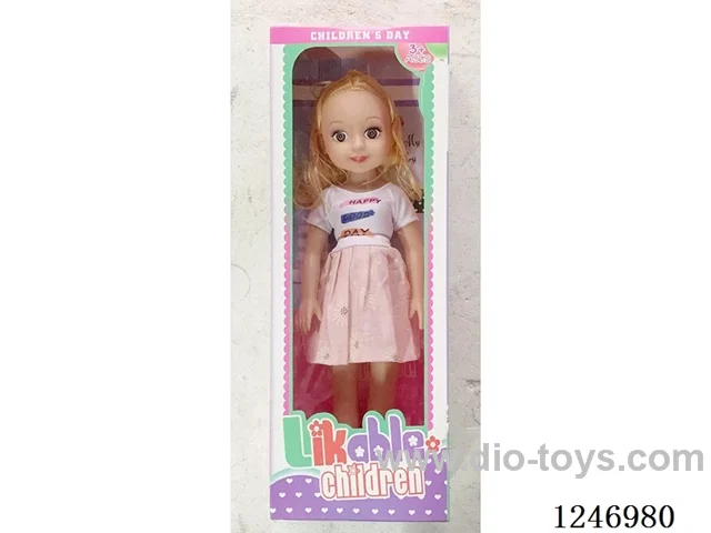 18 inch doll Multi-colour mixed packaging with IC