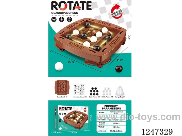 Four in a row Rotating Chess