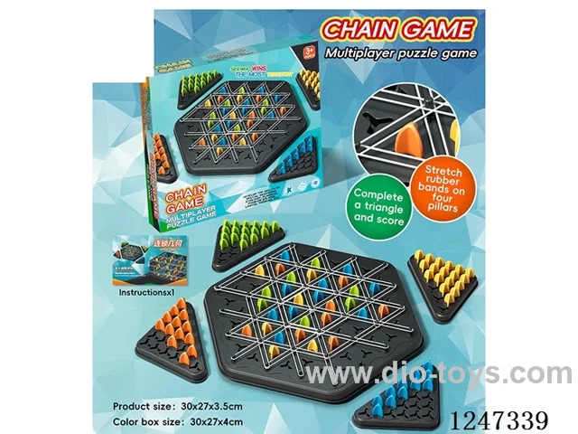 Chained Geometry Chess (Large) 28CM