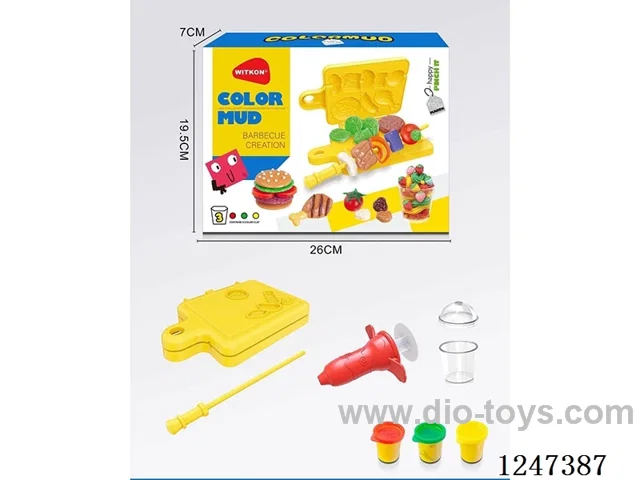 Colourful clay barbecue (GCC)