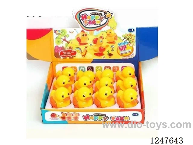 Wind Up Little Yellow Duck (12PCS Whole Box Price)