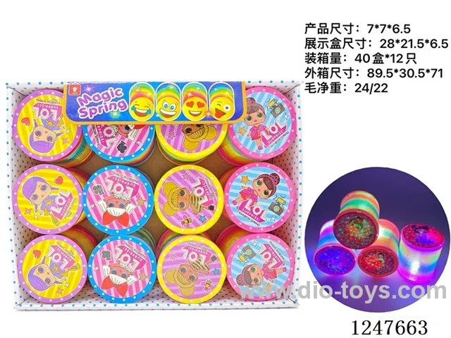 Rainbow Circle with light 12PCS