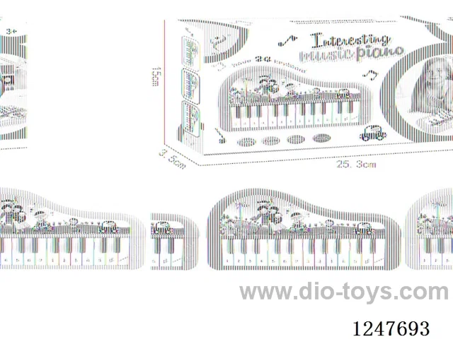 24-Key Musical Electric Piano