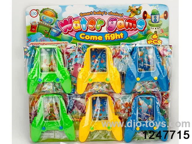 6pcs water game 3 color
