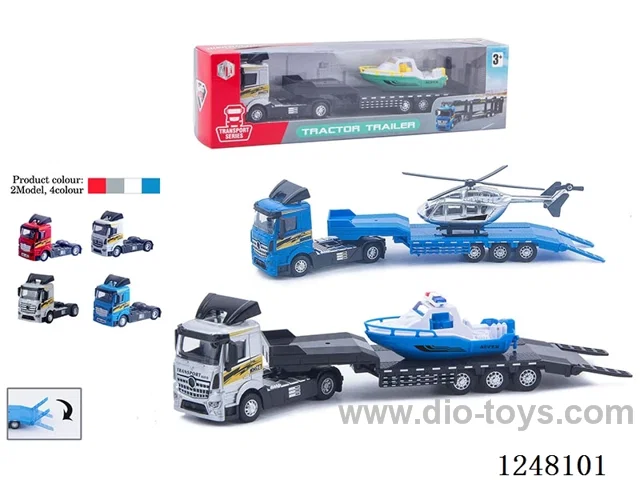 Free wheel trailer set