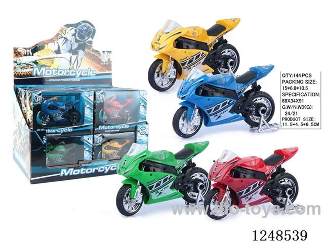 free wheel alloy car 12PCS