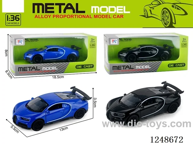 1:36 Alloy Bugatti Model