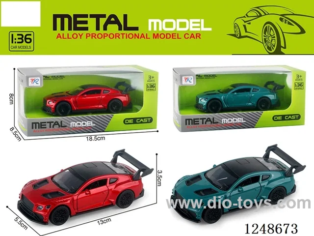 1:36 Alloy Bentley GT Model