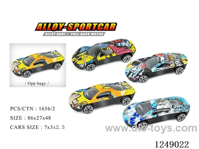 1：72 free wheel alloy car