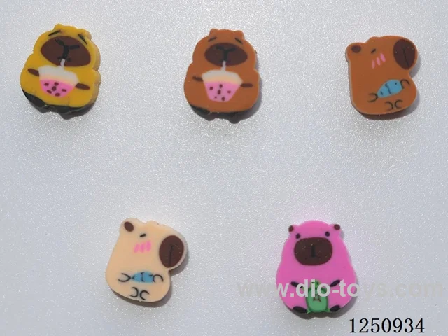 Cartoon mini eraser