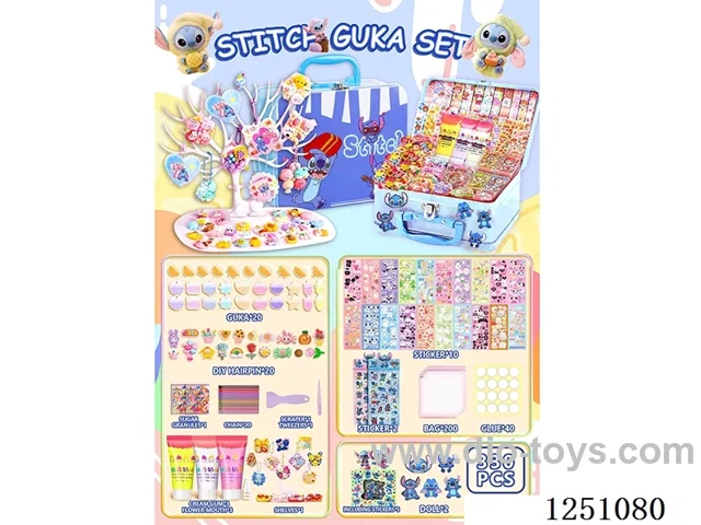Stitch DIY Gooka Cream Glue Set (330PCS)