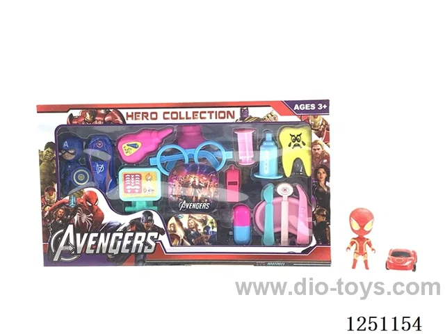 doctor set 17PCS - 3.5 inch doll