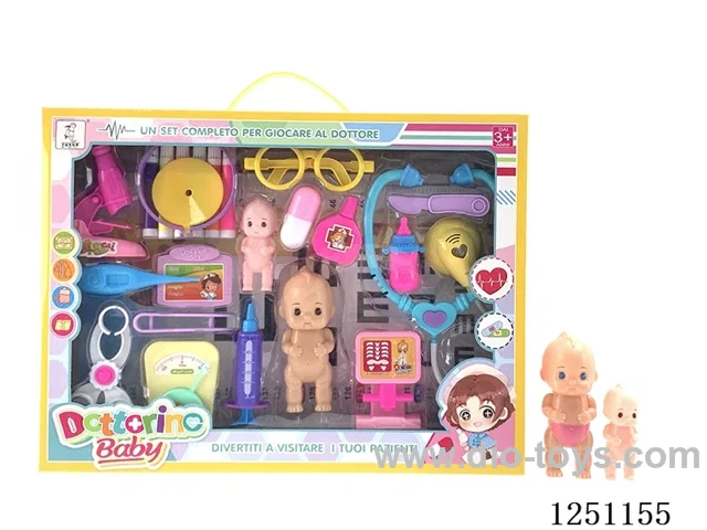 27-inch Vision Chart Medical set(including IC stethoscope) - 5 inch doll