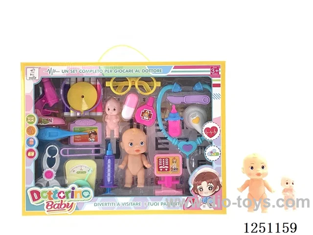 27-inch Vision Chart Medical set - 5 inch doll