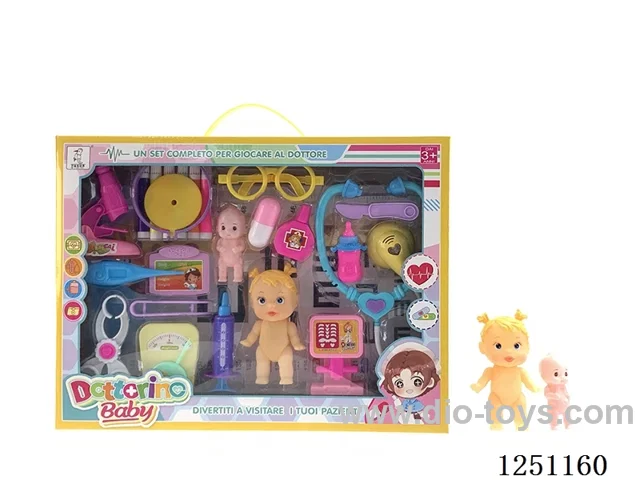 27-inch Vision Chart Medical set(including IC stethoscope)-5.5 inch doll