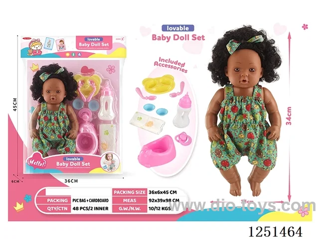 14 inch doll set with IC included battery 3*AG13