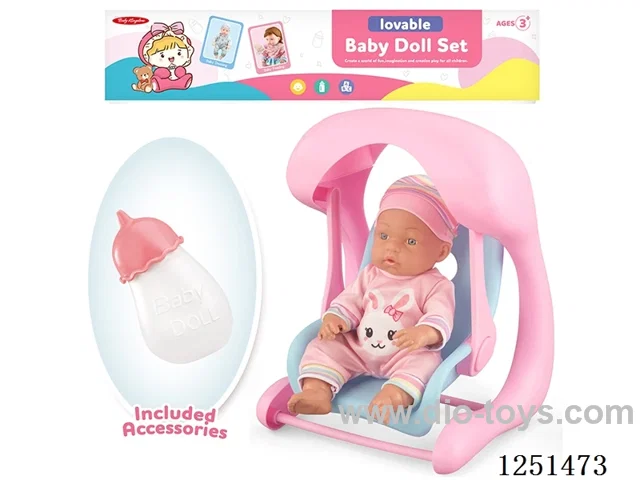 12 inch doll set with IC included battery 3*AG13