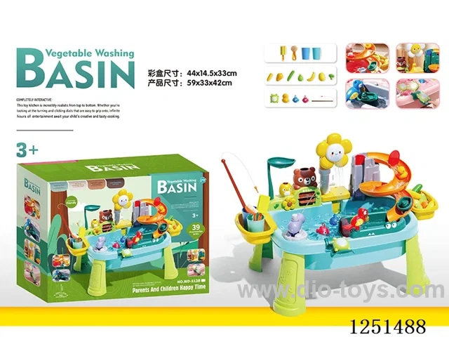 Electric water playground washbasin