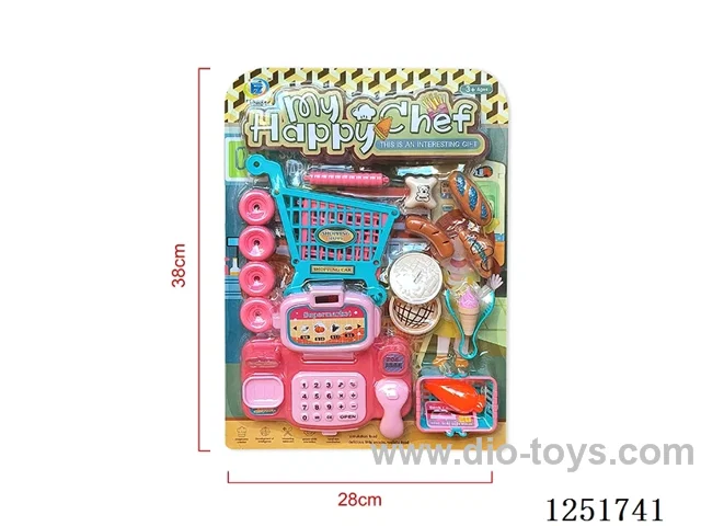 Cash register trolley set