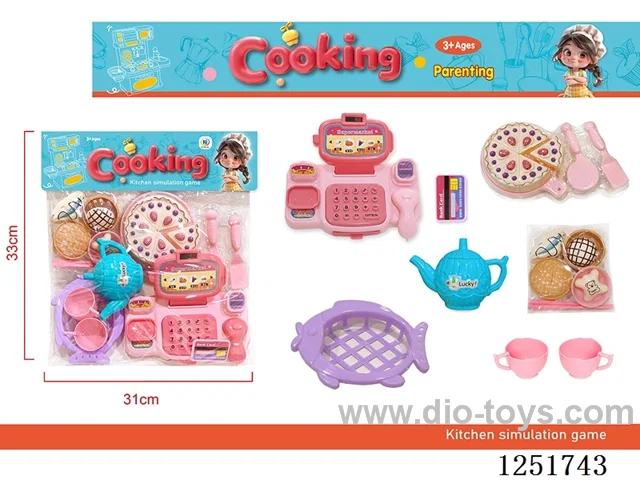 Cash register cake set
