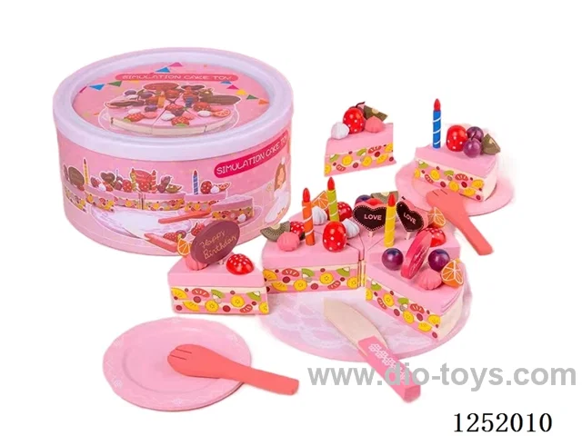 Bucket Wooden Magnetic Double Layer Cake